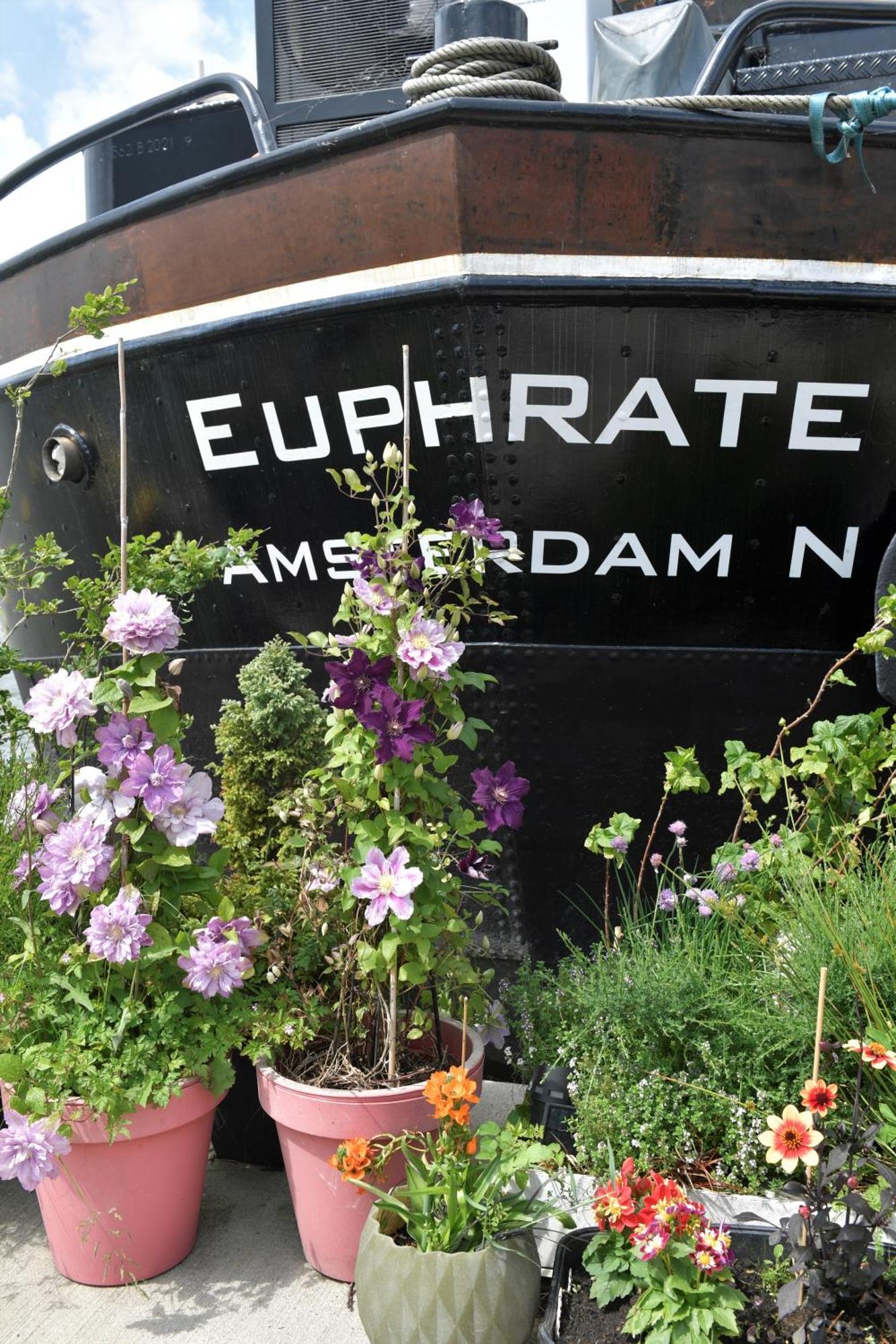 Hotel Euphrate Houseboat Amsterdam Exteriér fotografie